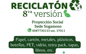 Realizaremos la jornada de recolección de papel, cartón, plástico y vidrio.